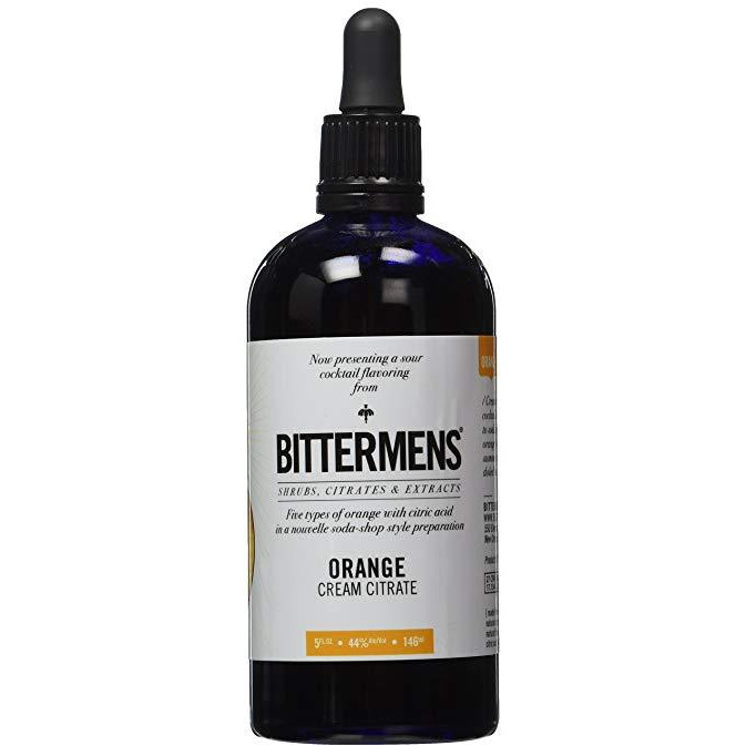 bittermens | orange cream citrate bitters | 5 floz bottle