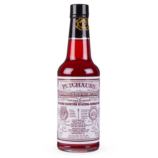 [PEY-001P] peychaud's | aromatic bitters | 10 fl oz bottle [x144 cases]
